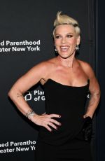 PINK at 2026 Planned Parenthood Of Greater New York Spring Into Action Gala at Cipriani South Street in New York City 04/15/2026