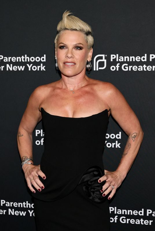 PINK at 2026 Planned Parenthood Of Greater New York Spring Into Action Gala at Cipriani South Street in New York City 04/15/2026