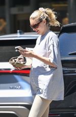 Pregnant ELSA HOSK Out and About in West Hollywood 04/20/2026