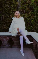 Pregnant SAMARA WEAVING for Polyester Magazine, April 2026