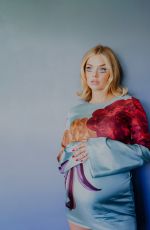 Pregnant SAMARA WEAVING for Polyester Magazine, April 2026
