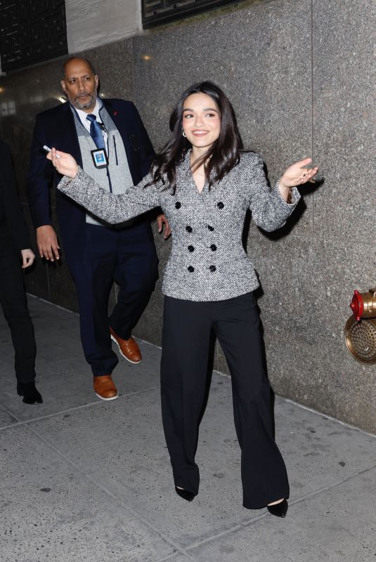 RACHEL ZEGLER Greets Fans Following Her Performance at Radio City Music Hall in New York City 04/06/2026