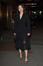 RACHEL ZEGLER Leaves Her Performance in The Last Five Years at Radio City Music Hall in New York City 04/07/2026