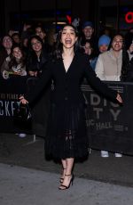 RACHEL ZEGLER Leaves Her Performance in The Last Five Years at Radio City Music Hall in New York City 04/07/2026
