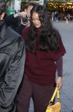 RIHANNA and A$AP Rocky Arrives at Siena in Paris 04/04/2026