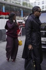 RIHANNA and A$AP Rocky Arrives at Siena in Paris 04/04/2026