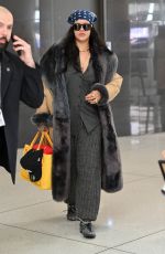 RIHANNA Arrives in New York City 04/12/2026