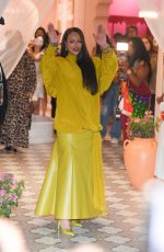 RIHANNA at Launch of Her Fenty Beauty Brand in Mumbai 04/24/2026