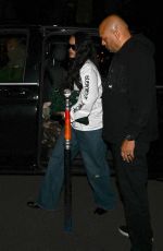 RIHANNA Out for Dinner at Cesar Restaurant in Paris 04/27/2026