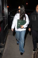 RIHANNA Out for Dinner at Cesar Restaurant in Paris 04/27/2026