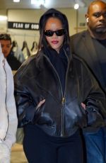 RIHANNA Out Shopping at Jimmy Choo in Paris 04/06/2026