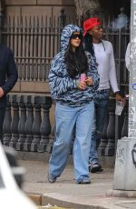 RIHANNA Out with Friends in Brooklyn in New York City 04/15/2026