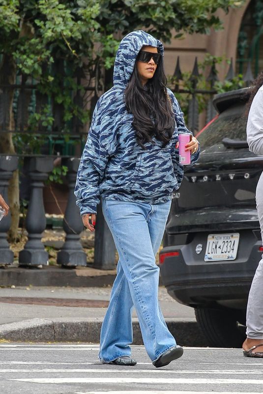 RIHANNA Out with Friends in Brooklyn in New York City 04/15/2026
