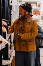 RIHANNA Shopping at Baby Store Bambino in Paris 01/18/2026