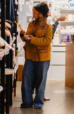 RIHANNA Shopping at Baby Store Bambino in Paris 01/18/2026