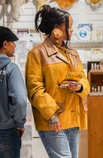 RIHANNA Shopping at Baby Store Bambino in Paris 01/18/2026