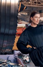 ROSAMUND PIKE for British Airways - High Life Magazine, March/April 2025