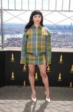 ROWAN BLANCHARD, CHASE INFINITI LUCY HALLIDAY and MATTEA CONFORTI at Empire State Building in New York City 04/07/2026