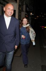 SADIE SINK Leaves Harold Pinter Theatre After a Romeo and Juliet Performance in London 04/18/2026