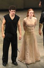 SADIE SINK on Stage at Curtain Call Romeo & Juliet West End Opening Night at Harold Pinter Theater in London 03/31/2026