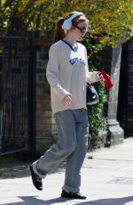 SADIE SINK Out and About in Notting Hill in London 04/08/2026