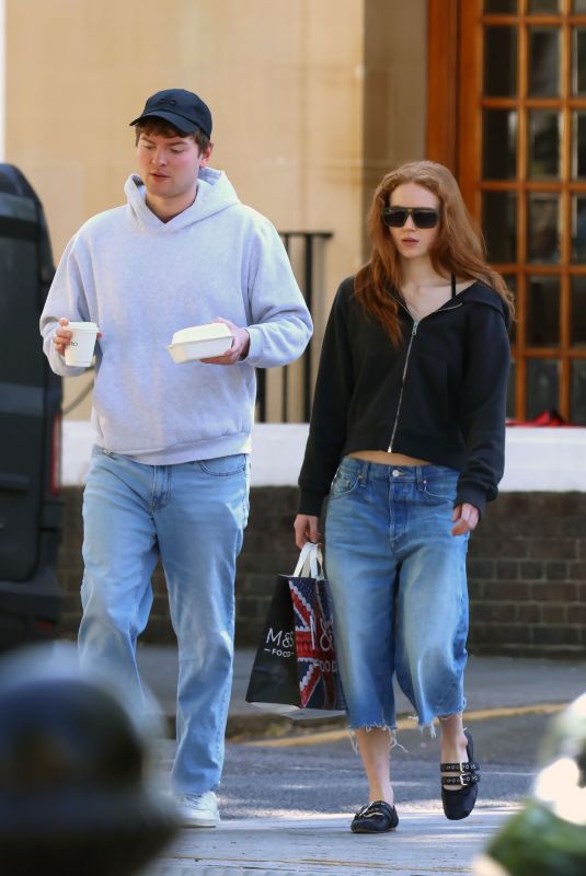 SADIE SINK Out and About with Her Brother in Notting Hill in London 04/27/2026