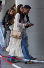 SARA CARBONERO Arrives at Rosalia