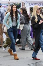 SHAILENE WOODLEY and LINDSAY LOHAN on the Set of Count My Lies in Brooklyn 04/20/2026