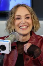 SHARON STONE at SiriusXM Studios in New York City 04/01/2026