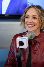 SHARON STONE at SiriusXM Studios in New York City 04/01/2026