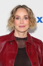 SHARON STONE at SiriusXM Studios in New York City 04/01/2026