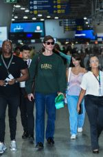 Shawn Mendes greets fans at the International Airport in Rio de Janeiro 04/04/2026