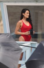 SHAY MITCHELL Filming Scenes for Baywatch Reboot in Los Angeles 04/15/2026