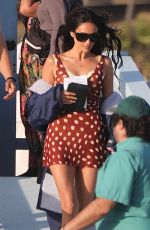 SHAY MITCHELL on the Set of Baywatch Reboot at a Beach in Malibu 04/17/2026