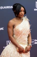 SIMONE BILES at Laureus World Sports Awards 2026 in Madrid 04/20/2026
