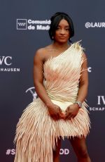 SIMONE BILES at Laureus World Sports Awards 2026 in Madrid 04/20/2026