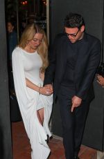 SYDNEY SWEENEY and Scooter Braun Leaves Euphoria Premiere Party in West Hollywood 04/07/2026