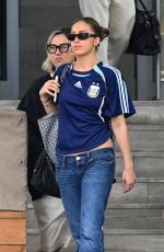 TATE MCRAE Leaves Her Hotel on Way to Criteria Recording Studios in Miami 04/09/2026