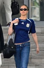 TATE MCRAE Leaves Her Hotel on Way to Criteria Recording Studios in Miami 04/09/2026