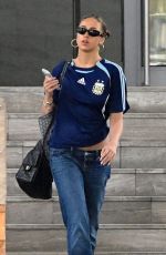 TATE MCRAE Leaves Her Hotel on Way to Criteria Recording Studios in Miami 04/09/2026