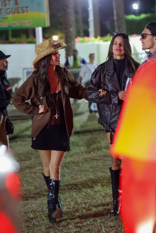 VICTORIA JUSTICE and MADISON REED at Night One of Coachella Valley Music and Arts Festival in Indio 04/10/2026