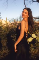 VICTORIA JUSTICE at a Photoshoot 03/31/2026