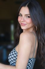 VICTORIA JUSTICE at a Photoshoot 04/27/2026