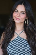 VICTORIA JUSTICE at a Photoshoot 04/27/2026