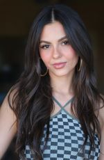 VICTORIA JUSTICE at a Photoshoot 04/27/2026