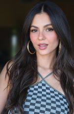 VICTORIA JUSTICE at a Photoshoot 04/27/2026