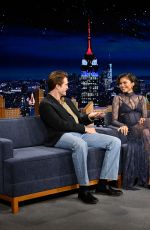 ZENDAYA and Robert Pattinson at Tonight Show Starring Jimmy Fallon 04/01/2026