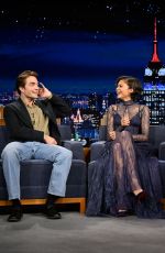 ZENDAYA and Robert Pattinson at Tonight Show Starring Jimmy Fallon 04/01/2026