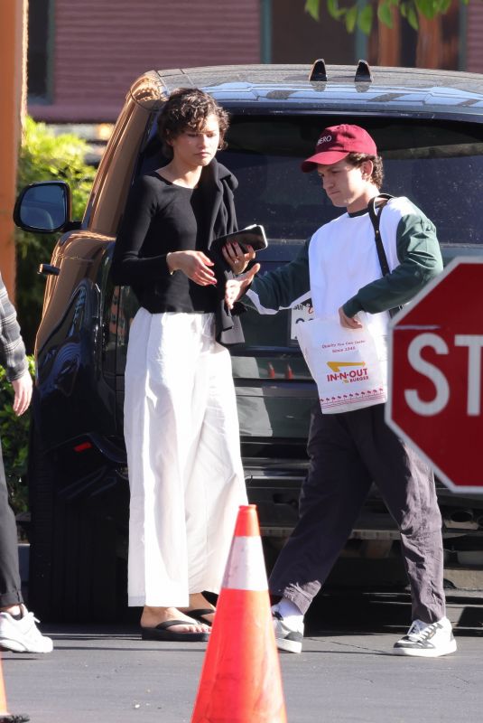 ZENDAYA and Tom Holland Out and About in Los Angeles 04/24/2026