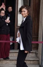 ZENDAYA Arrives at Campidoglio in Rome 03/27/2026